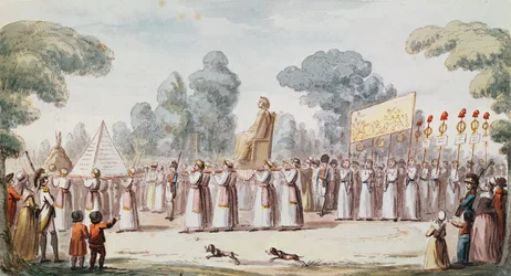 View of a Revolutionary Procession